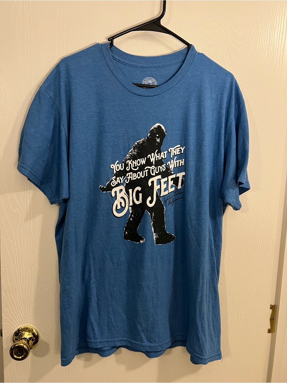 Big Foot Graphic Tee - Blue